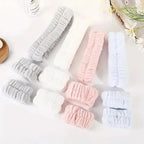 High Elastic Makeup Belt Facial Cleanser Bracelet Set for Skincare and Facial Mask Use