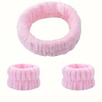 High Elastic Makeup Belt Facial Cleanser Bracelet Set for Skincare and Facial Mask Use