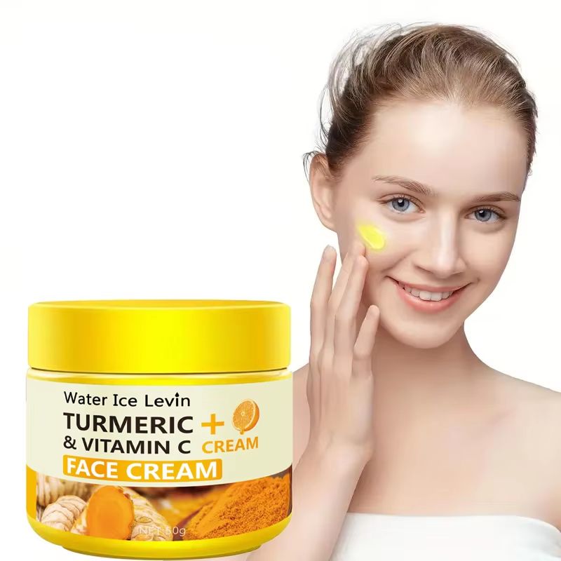 Turmeric & Vitamin C Anti-Aging Moisturizing Cream – Collagen + Hyaluronic Acid Skin Care