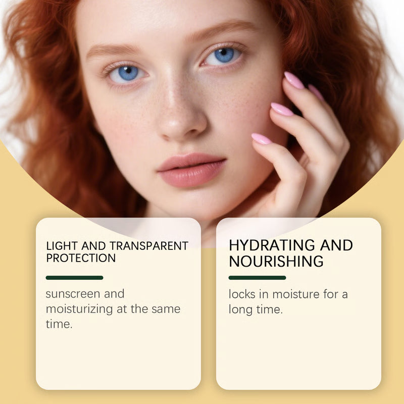 Lightweight Sunscreen Lotion for Oily Skin Fast Absorbing UV Protection