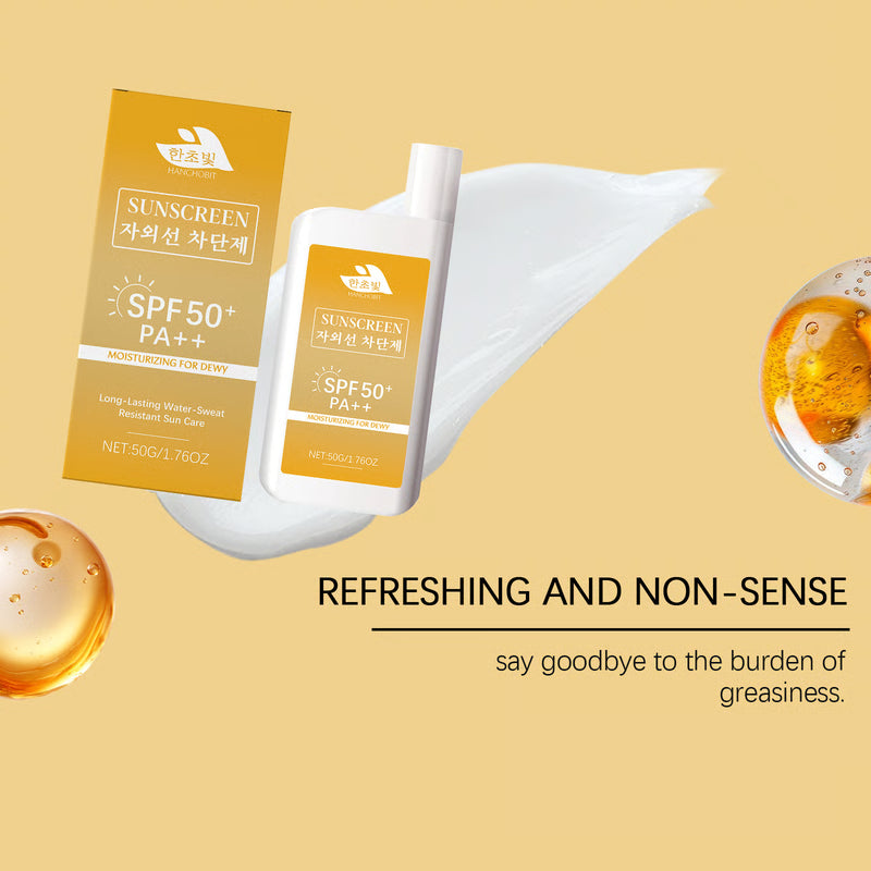 Lightweight Sunscreen Lotion for Oily Skin Fast Absorbing UV Protection