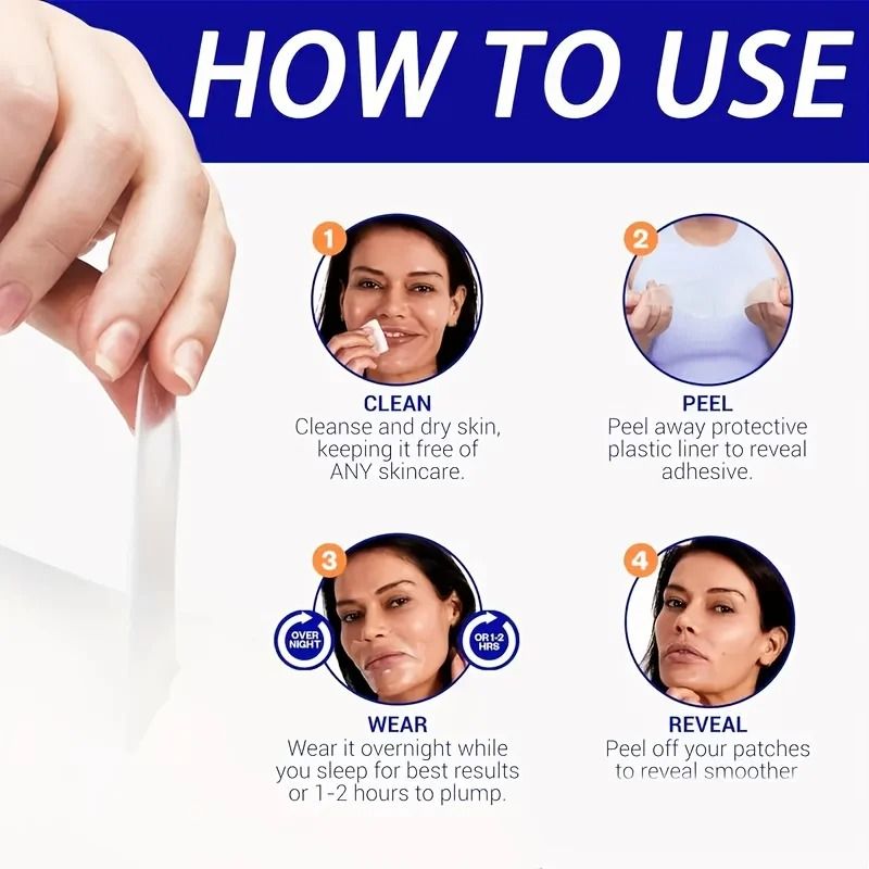 Reusable Silicone Face Mask Patches Set for Facial Skincare