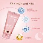 Collagen Overnight Wrapping Peel Off Facial Mask, Elasticity Hydration Care, Deep Firming, Reduces Sagging, Dullness