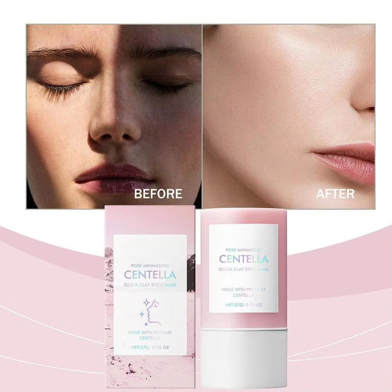 Centella Clay Mask Stick – Hydrating Pore Minimizer & Brightening Skincare
