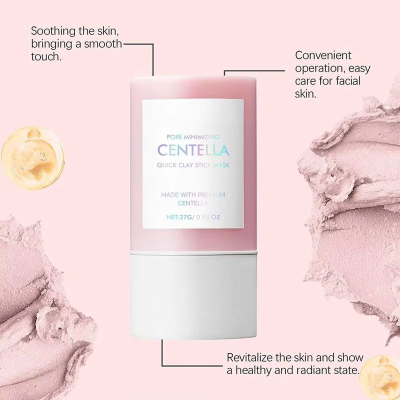 Centella Clay Mask Stick – Hydrating Pore Minimizer & Brightening Skincare